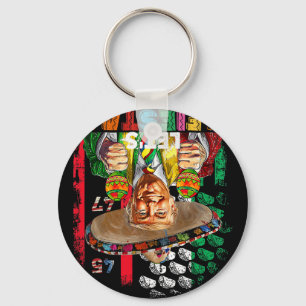 Cinco De Mayo Trump Taco Funny Mexican Trump Lasst Schlüsselanhänger