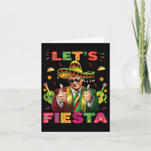 Cinco De Mayo Trump Taco Funny mexikanischer Trump Karte