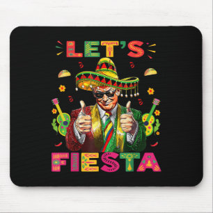 Cinco De Mayo Trump Taco Funny mexikanischer Trump Mousepad
