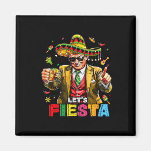 Cinco De Mayo Trump Taco Lustiger Mexikaner Trump  Magnet