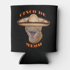 Cinco De Meow Cat Cinco De Mayo Mexiko Dosenkühler