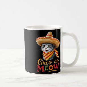 Cinco De Meow Cinco De Mayo Lustige Mexikanische K Kaffeetasse