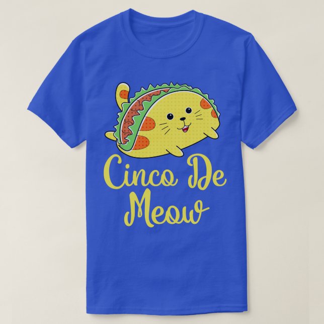 Cinco De Meow T-Shirt (Design vorne)