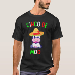 Cinco De Moo Süße Cinco De Mayo Kuh T-Shirt