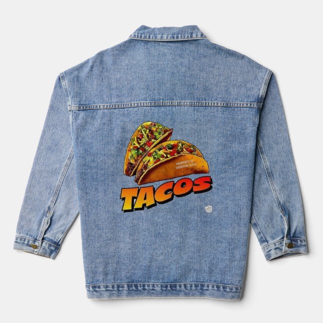 Cinco de Taco - Cinco De Mayo Jeansjacke (Rückseite)