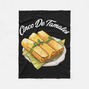 Cinco De Tamales Lustiger Cinco De Mayo Mexikanisc Fleecedecke