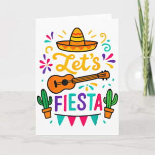 Cinco Mayo Lasst Fiesta Kleinkind Mädchen Junge Me Karte