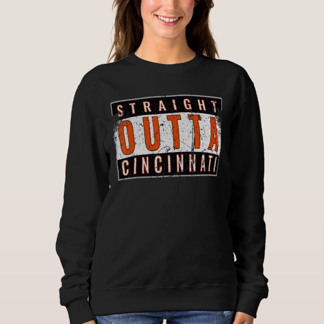 Cincy 'nati Cincinnati Oh Matching Family Couple T Sweatshirt (Vorderseite)