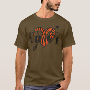 Cincy Tattoo Heart T-Shirt