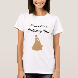 Cinderella Birthday Party Mama T - Shirt