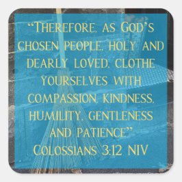 Cinderella Colossians 3:12 Stickers