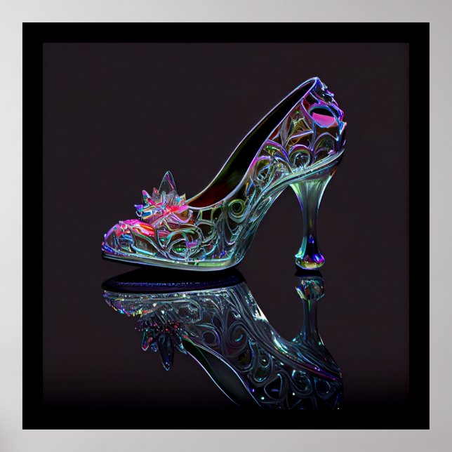 Cinderella Glass Slipper Poster (Vorne)