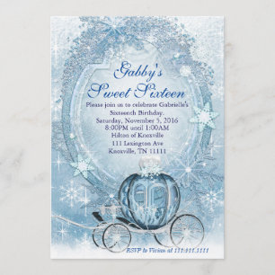 Cinderella Invitation, Cinderella 16 . Geburtstag Einladung