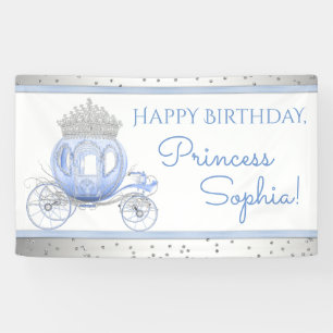 Cinderella Princess Girls Anniversaire Bannière
