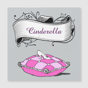 Cinderella Slipper Custom Banner Magnet