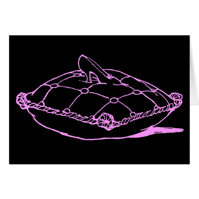 Cinderella Slipper Vintage Fairytale Art (Devant horizontal)