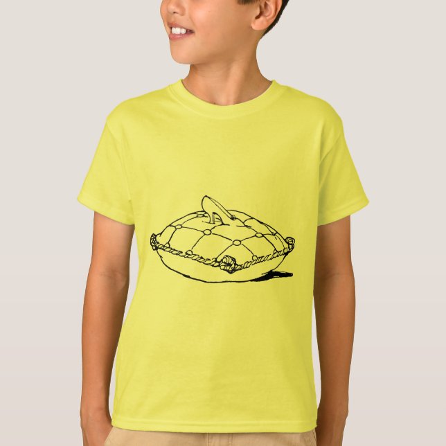 Cinderella Slipper Vintage Märchengeschichte T-Shirt (Vorderseite)