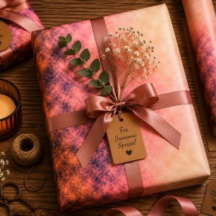 Cinderrose Unterströmung Geschenkpapier Set