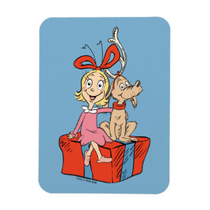 Cindy Lou Who & Max Weihnachtsgeschenk Magnet