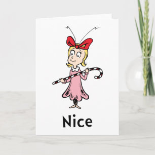 Cindy Lou Who   Zuckerstange Karte