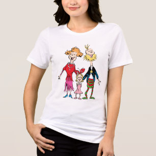 Cindy Lou Whos Familienporträt Tri-Blend Shirt