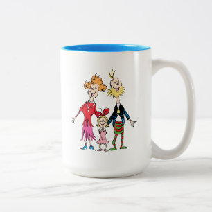 Cindy Lou Whos Familienporträt Zweifarbige Tasse