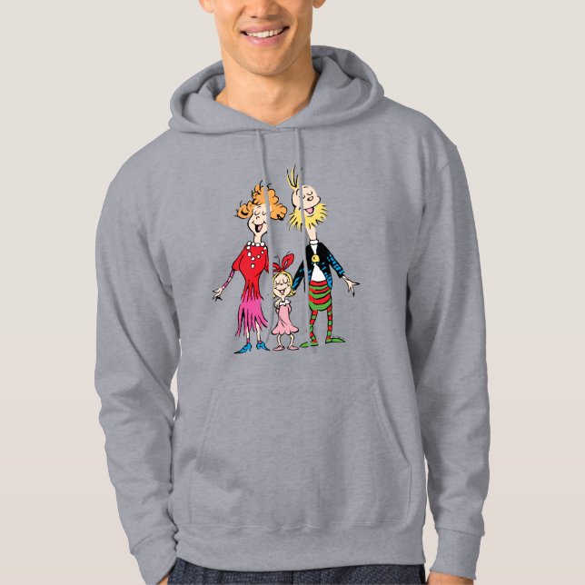Cindy Lou Who's Family Portrait Hoodie (Vorderseite)