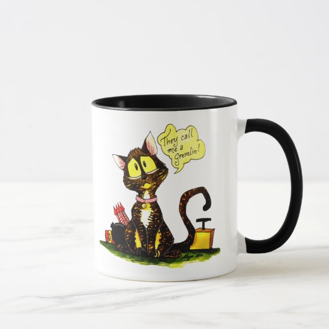 Cindy the Gremlin - Tasse (Rechts)