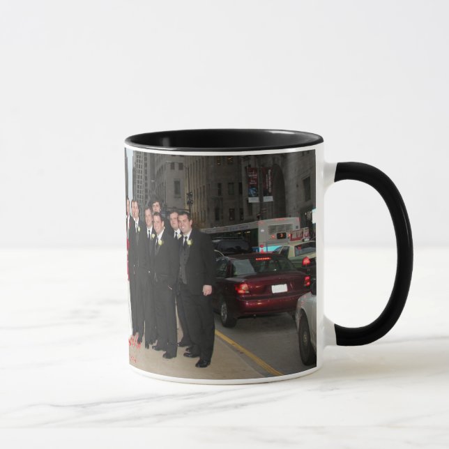 Cindy und Pat am 8. November 2008 Tasse (Rechts)