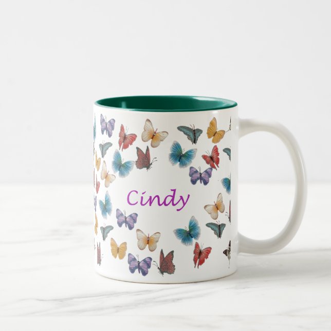 Cindy Zweifarbige Tasse (Rechts)
