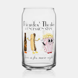 Cinéma Concession Stand Hotdog Popcorn