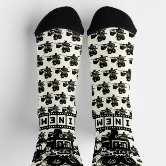 [CINEMA] Filmkamera-Muster-Socken Socken