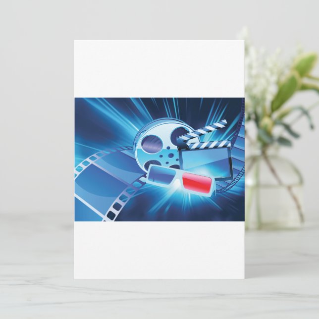 Cinéma Films Invitation (Debout devant)