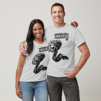 *[CINEMA]* Logo mit Filmrolle T - Shirt