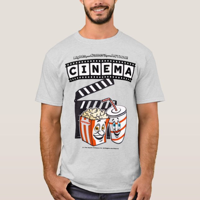 *[CINEMA]* Logo & T-shirt Graphic (Devant)