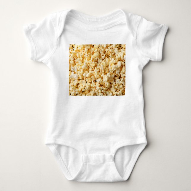 Cinema Popcorn Full Background. Baby Strampler (Vorderseite)