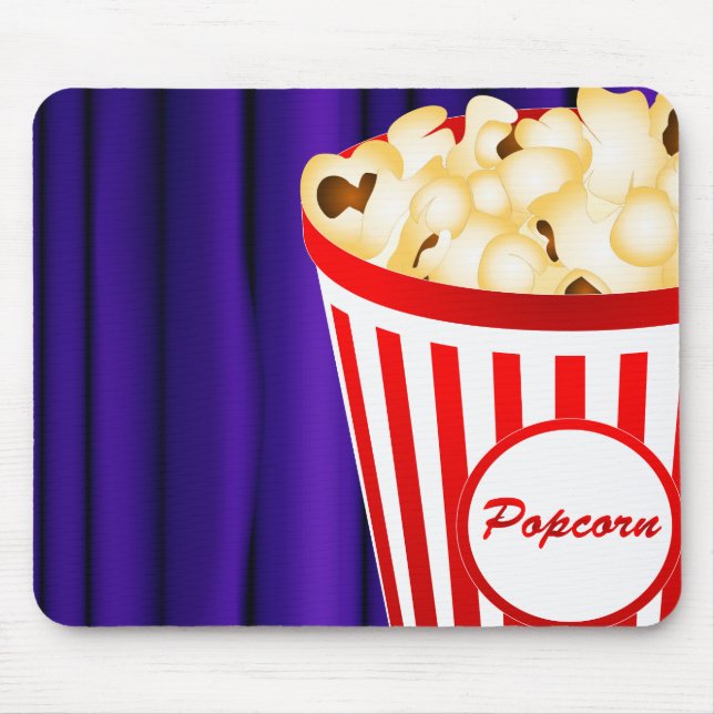 Cinema Popcorn Mousepad (Vorne)