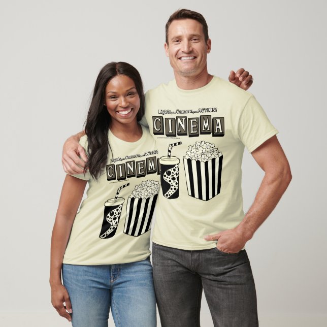 [CINEMA] T - Shirt für Logos und Grafiken (Unisex)