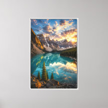Cinematic Moraine Lake Kanada Berglandschaft