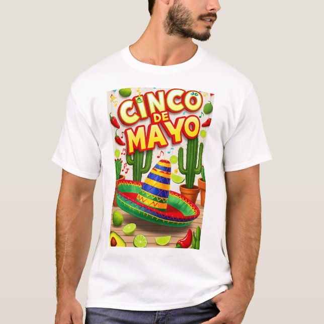 CINKO DE MAYO Tshirt (Vorderseite)