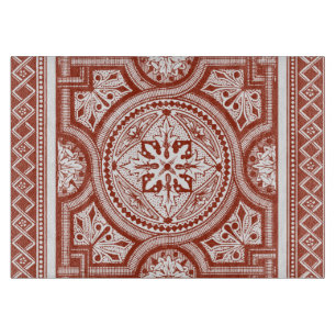 Cinnabar Woodblock IV Schneidebrett