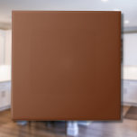 Cinnamon Brown Solid Color | Klassisches Elegant Fliese<br><div class="desc">Cinnamon Brown - Die zeitlose Faszination des Solid Color Design: Eine faszinierende Mischung aus klassischer Form und eleganter Einfachheit. Dieses Design ist eine Feier des Powers und der Schönheit in einem Single, markante Farbe gefunden. Die solide Farbgestaltung zeichnet sich durch ihre raffinierte Eleganz aus und macht sie zu einem idealen...</div>