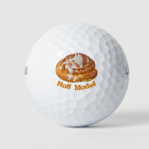 Cinnamon Bun Roll Model Golfball