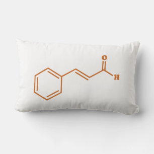 Cinnamon Cinnamaldehyd Molekulare chemische Formel Lendenkissen