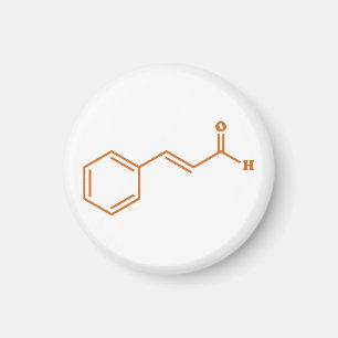 Cinnamon Cinnamaldehyd Molekulare chemische Formel Magnet