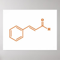 Cinnamon Cinnamaldehyd Molekulare chemische Formel