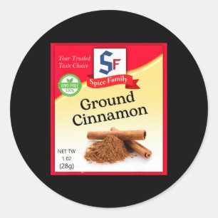 Cinnamon Condition Holiday Spice Group Kosten Runder Aufkleber
