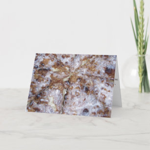 "Cinnamon Dessert Pizza" Get Well Card Karte