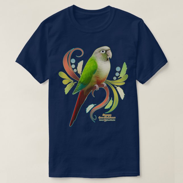 Cinnamon Green Cheek Conture T-Shirt (Design vorne)