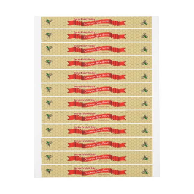 Cinnamon-Infanterie-Honig-Jar-Light-Braunglack (Bogen)